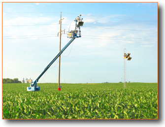 Photo of a remote sensing machine